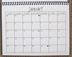 month-page
